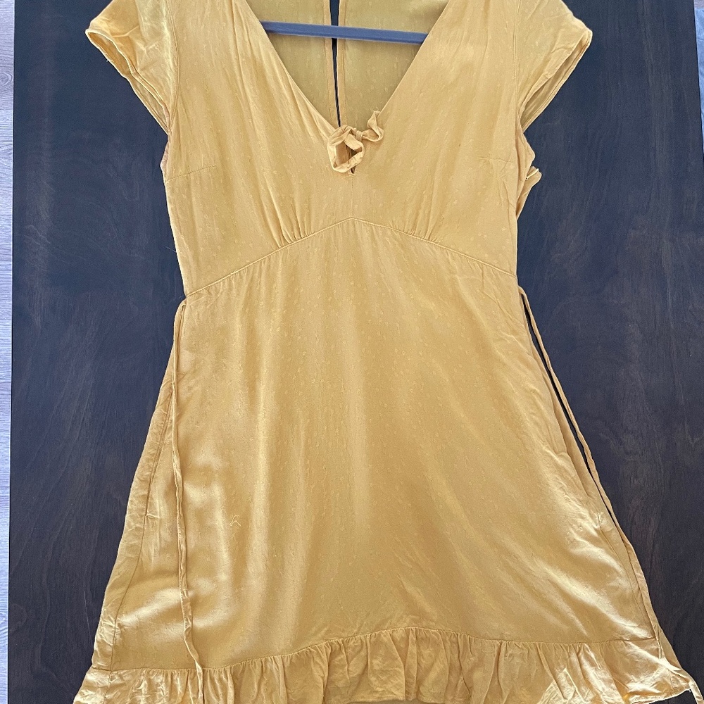 Abercrombie & Fitch Tie Mini Dress